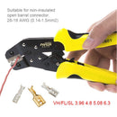 Practical HCS Ratchet Terminal Wire Crimper Crimping Pliers Tool 26-16AWG
