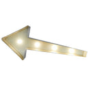 3V 40W Power LED Light Wedding Party Cafe Birthday Night Party Decoration Lights 12 INCH Silver Arrow Shape