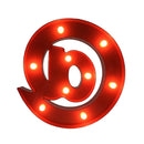 3V 40W Power LED Light Wedding Party Cafe Birthday Night Party Decoration Lights 12 INCH Red @ Sign