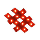3V 40W Power LED Light Wedding Party Cafe Birthday Night Party Decoration Lights 12 INCH Red