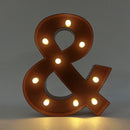 3V 40W Power LED Light Wedding Party Cafe Birthday Night Party Decoration Lights 12 INCH Coffee & Sign