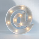 3V 40W Power LED Light Wedding Party Cafe Birthday Night Party Decoration Lights 12 INCH White @ Sign