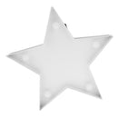 3V 40W Power LED Light Wedding Party Cafe Birthday Night Party Decoration Lights 12 INCH White Star Shape