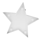 3V 40W Power LED Light Wedding Party Cafe Birthday Night Party Decoration Lights 12 INCH White Star Shape