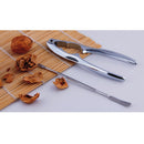 8Pcs Walnut Nutcracker Seafood Lobster Crab Sheller Nut Opener Fork Pick Set