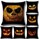 Halloween Pumpkin Pillow Case Throw Sofa Waist Cushion Cover Home Decor