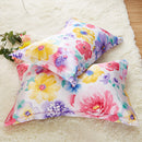 Elegant Soft Smooth Glow In The Dark Silky Envelope Closure Pillowcases Wedding Holiday Home Decor PACK OF 2PCS