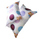 Home Sofa Decor Cushion Soft Pillowcase Smooth Standard Pillow Cover Envelope Closure Pack of 2PCS