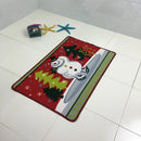 Anti-skid Area Rug Dining Living Room Carpet Bedroom Floor Xmas Santa