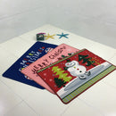 Anti-skid Area Rug Dining Living Room Carpet Bedroom Floor Xmas Santa