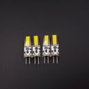 G4 Base LED Bulb COB LED Light AC 220-240V 3W Crystal Silicone 6000-6500K