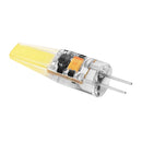 G4 Base Bulb COB LED Light AC/DC 12V 3W Crystal Silicone Warm WHT 6000-6500K