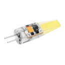 G4 Base Bulb COB LED Light AC/DC 12V 3W Crystal Silicone Warm WHT 6000-6500K