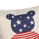 Fashionable Cute Cartoon Print Pattern Charms Cotton Linen Waist Throw Pillow Case Cushion Cover Decor for Home Bedroom Car Decor