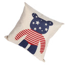 Fashionable Cute Cartoon Print Pattern Charms Cotton Linen Waist Throw Pillow Case Cushion Cover Decor for Home Bedroom Car Decor