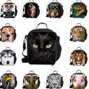 Portable Insulated Thermal Cooler Cute Pig Design Lunch Box Office School Carry Tote Picnic Case Storage Bag