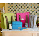 Easy Carry Convenient Use Outdoor Toiletry Bag Portable Tote Thermal Insulated Picnic Lunch Box Cosmetic Holder Bag Blue