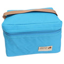Easy Carry Convenient Use Outdoor Toiletry Bag Portable Tote Thermal Insulated Picnic Lunch Box Cosmetic Holder Bag Blue