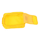 Travel Laundry Shoe Pouch Storage Portable Zipper Tote Bag Organizer-Yellow