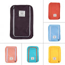 Travel Laundry Shoe Pouch Storage Portable Zipper Tote Bag Organizer-Yellow