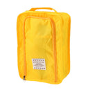 Travel Laundry Shoe Pouch Storage Portable Zipper Tote Bag Organizer-Yellow