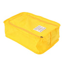 Travel Laundry Shoe Pouch Storage Portable Zipper Tote Bag Organizer-Yellow