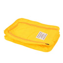 Travel Laundry Shoe Pouch Storage Portable Zipper Tote Bag Organizer-Yellow