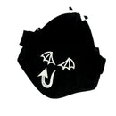 Dog Cat Glow In The Dark Apparel Coat Jacket Costume Pet Supplies Black S