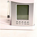 Mini USB Desktop Aquarium LCD Display Fish Tank Clock LED Lamp Light White