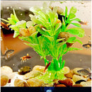 Mini USB Desktop Aquarium LCD Display Fish Tank Clock LED Lamp Light White