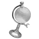 1L Globe Shaped Beverage Dispenser Drink Beer Machine Pump Single Canister