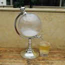 1L Globe Shaped Beverage Dispenser Drink Beer Machine Pump Single Canister