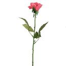 20 Heads Real Touch Latex Rose Artificial Daisy Flowers for Wedding Pink