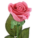 20 Heads Real Touch Latex Rose Artificial Daisy Flowers for Wedding Pink