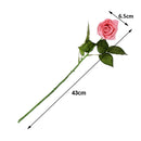20 Heads Real Touch Latex Rose Artificial Daisy Flowers for Wedding Pink