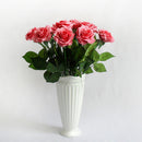20 Heads Real Touch Latex Rose Artificial Daisy Flowers for Wedding Pink