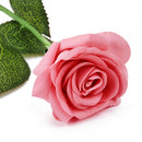 20 Heads Real Touch Latex Rose Artificial Daisy Flowers for Wedding Pink
