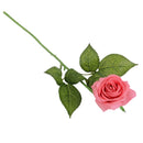 20 Heads Real Touch Latex Rose Artificial Daisy Flowers for Wedding Pink