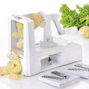 Spiral Vegetable Potato Slicer Cutter Chopper Spiralizer Shred Fruit Peeler