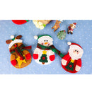 Elk Deer Christmas Dinner Tableware Cutlery Bag Holder Knife Spoon Fork Bag