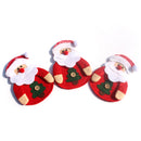 Set of 2pcs Christmas Santa Dinner Tableware Cutlery Bag Flannel Spoon Fork Holder