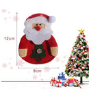 Set of 2pcs Christmas Santa Dinner Tableware Cutlery Bag Flannel Spoon Fork Holder