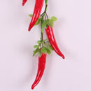 Pack of 5PCS Artificial Fruits Vegetables Strings Farm Kitchen Hanging Decor Photography Studio Background Hanging Ornaments