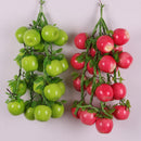 Pack of 5PCS Artificial Fruits Vegetables Strings Farm Kitchen Hanging Decor Photography Studio Background Hanging Ornaments