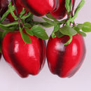Pack of 5PCS Artificial Fruits Vegetables Strings Farm Kitchen Hanging Decor Photography Studio Background Hanging Ornaments