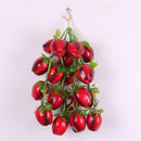 Pack of 5PCS Artificial Fruits Vegetables Strings Farm Kitchen Hanging Decor Photography Studio Background Hanging Ornaments