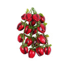 Pack of 5PCS Artificial Fruits Vegetables Strings Farm Kitchen Hanging Decor Photography Studio Background Hanging Ornaments