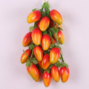 Pack of 5PCS Artificial Fruits Vegetables Strings Farm Kitchen Hanging Decor Photography Studio Background Hanging Ornaments