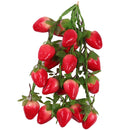 Pack of 5PCS Artificial Fruits Vegetables Strings Farm Kitchen Hanging Decor Photography Studio Background Hanging Ornaments