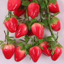 Pack of 5PCS Artificial Fruits Vegetables Strings Farm Kitchen Hanging Decor Photography Studio Background Hanging Ornaments